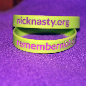 NickNasty.org / RemberNick.org Green Bracelet