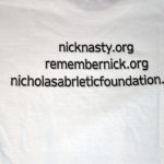 Logo T-shirt with websites on back